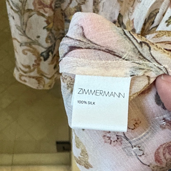 Zimmermann Floral Ruffle Top - Picture 3 of 5